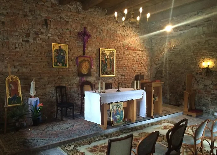 בית חווה Zamek W Dziegielowie *